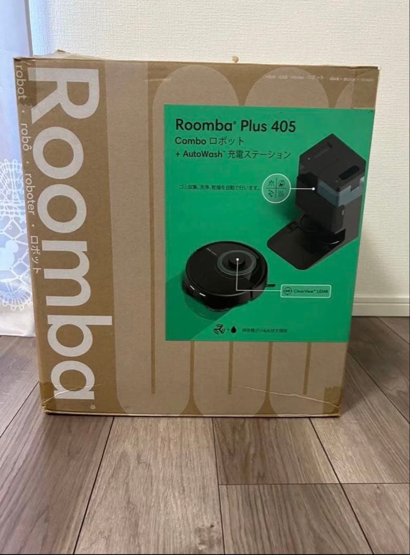 ルンバPlus 405 Combo ロボット+AutoWash 充電ステーション