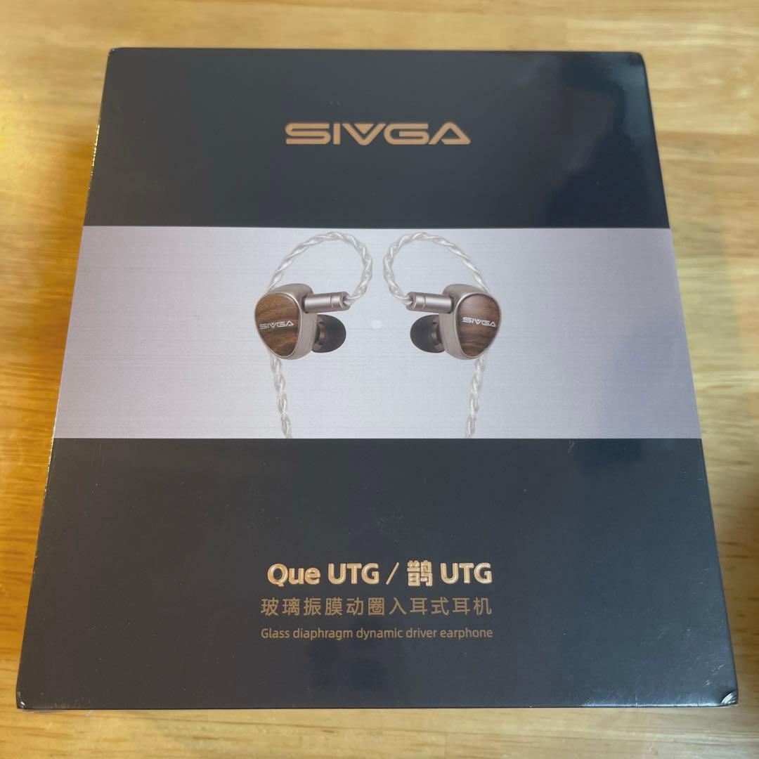 【新品未使用】SIVGA Que UTG 有線イヤホン