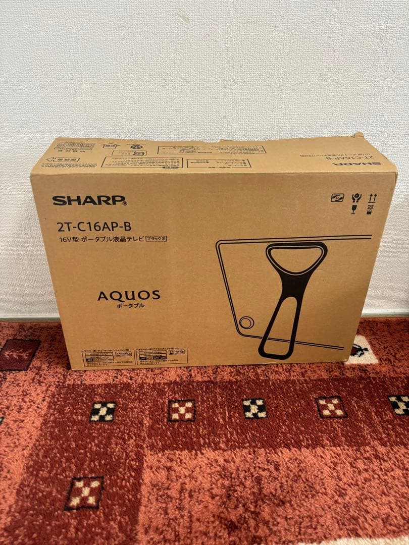 SHARP 2T-C16AP-B ポータブルテレビ 16V型