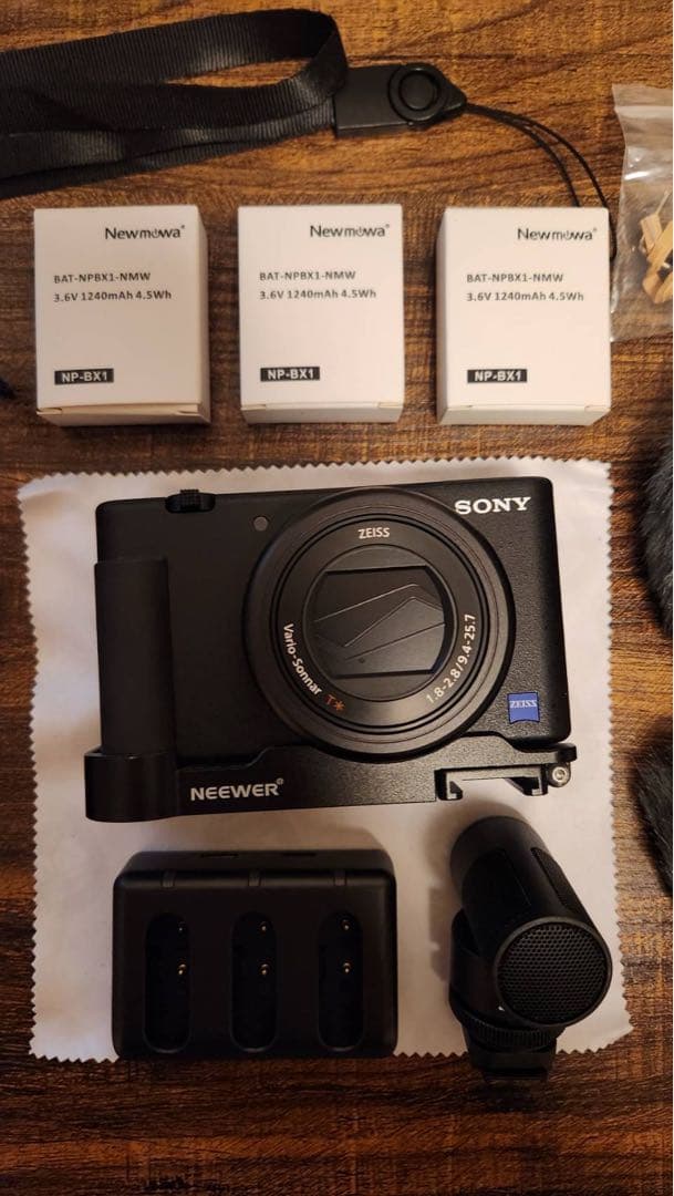 SONY ZV-1 ビデオカメラとアクセサリー