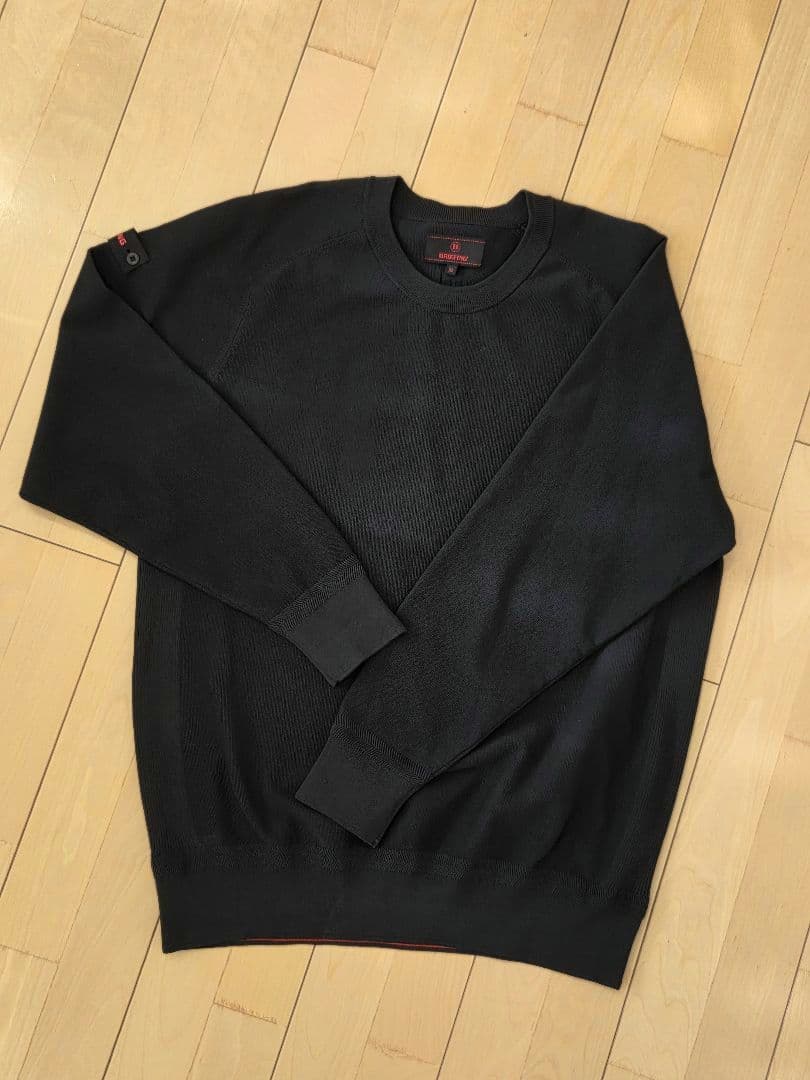 ま*じ様 ブリーフィング 黒セーター