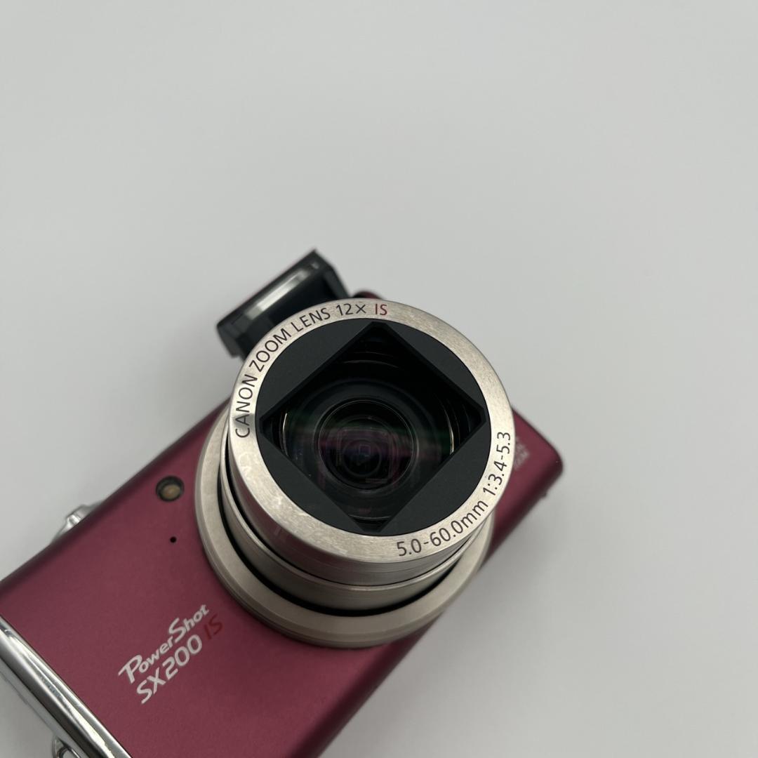 ✨極美品✨Canon Power Shot SX200 IS 赤　パワーショット