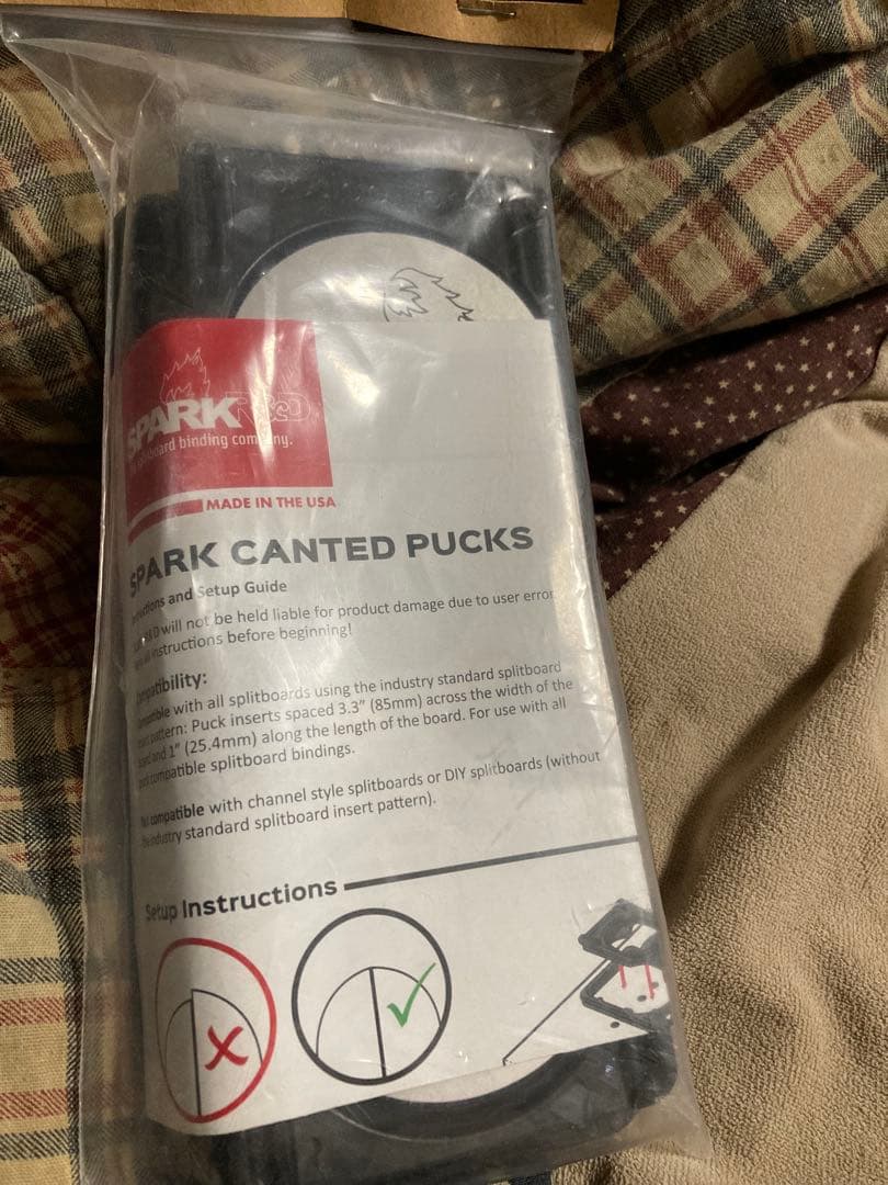 SPARK CANTED PUCKS 新品　送料込み