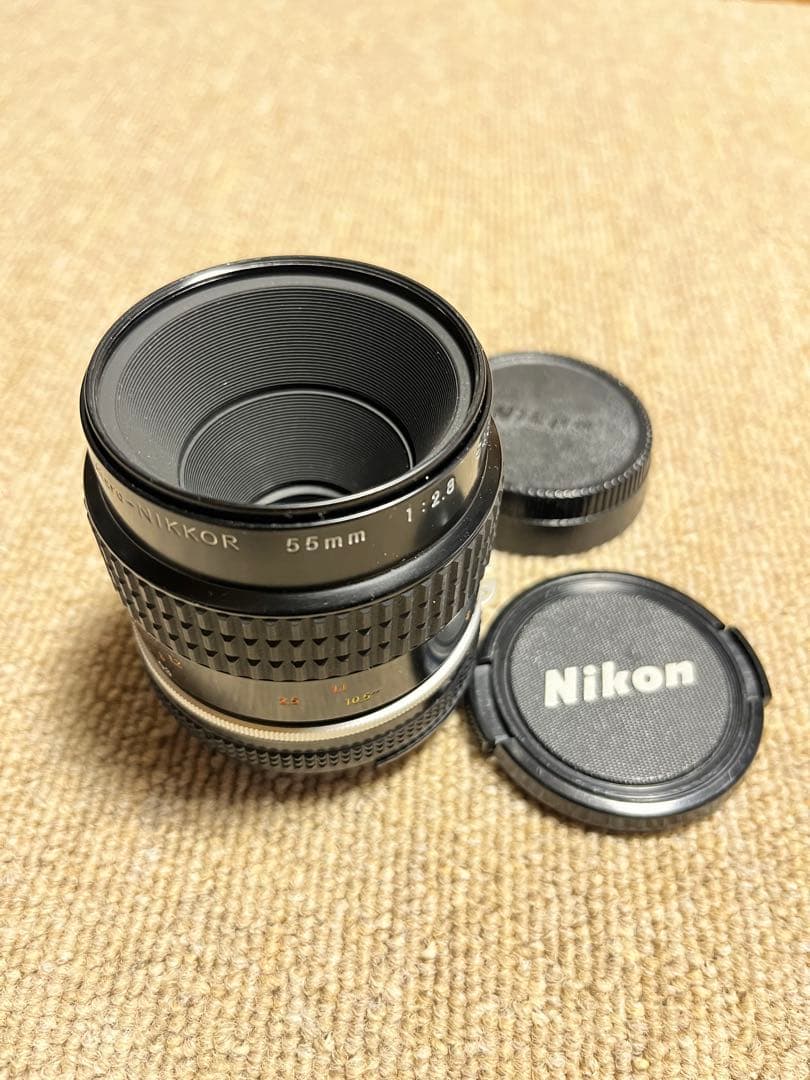 ニコン MF Nikon Ai-S Micro-NIKKOR 55mm f2.8