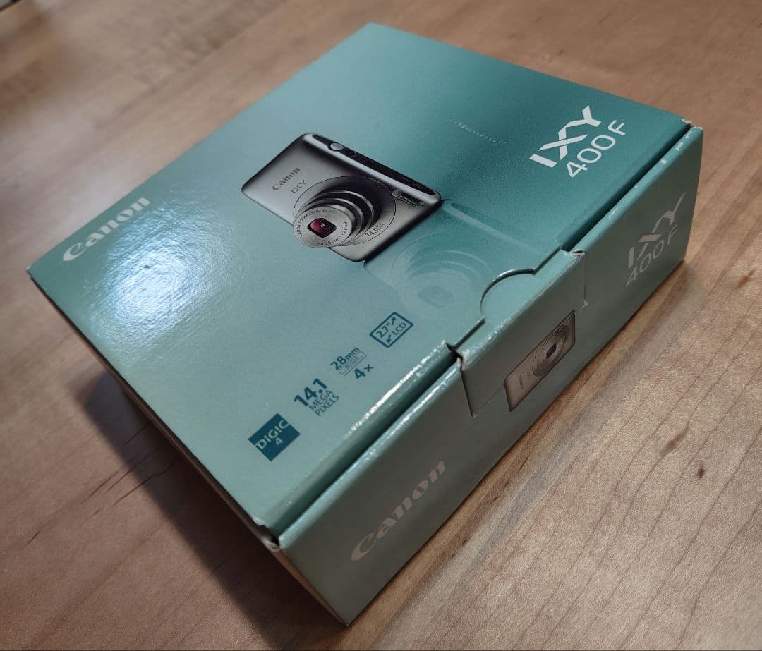 Canon　キャノン　IXY　400F　シルバー　デジカメ　デジタルカメラ