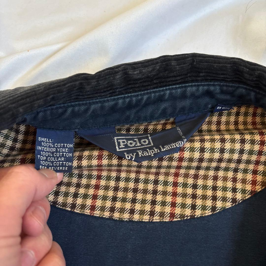 POLO by Ralph Lauren コーデュロイ襟　スイングトップ