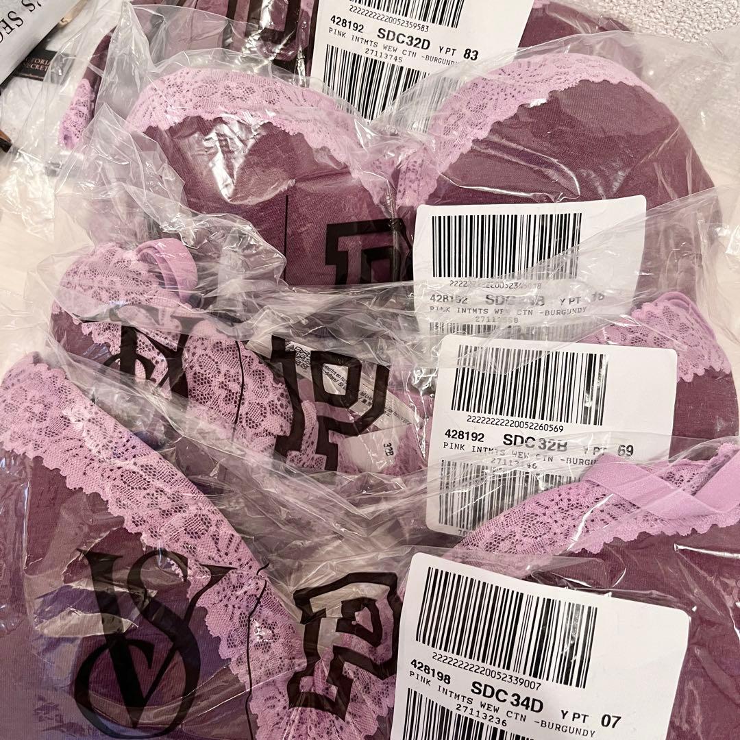 【３２Ｄ】2025VSFS♡TWICE TZUYU着用♡同色ブラ♡VSPINK