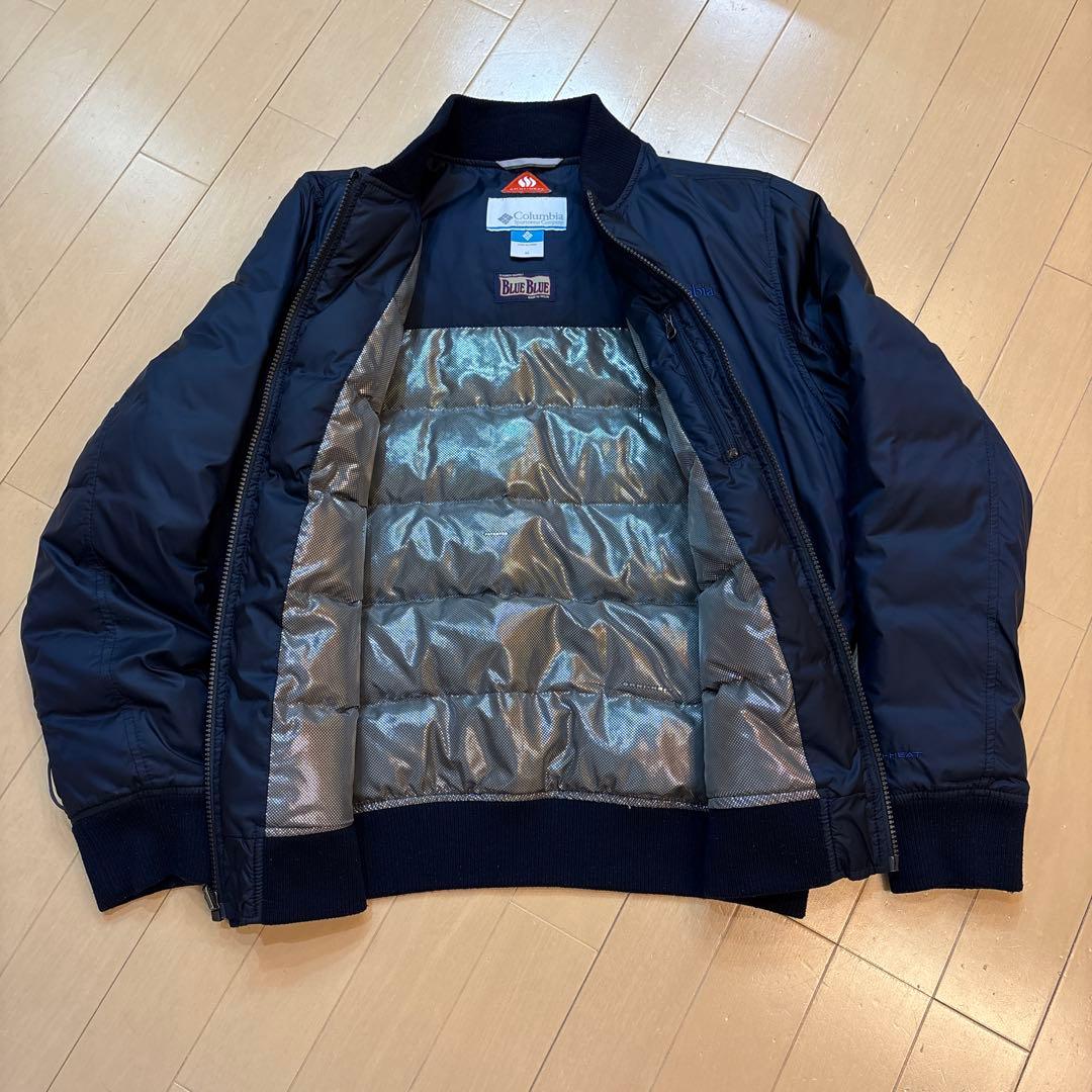 Columbia BLUE BLUE M ネイビー