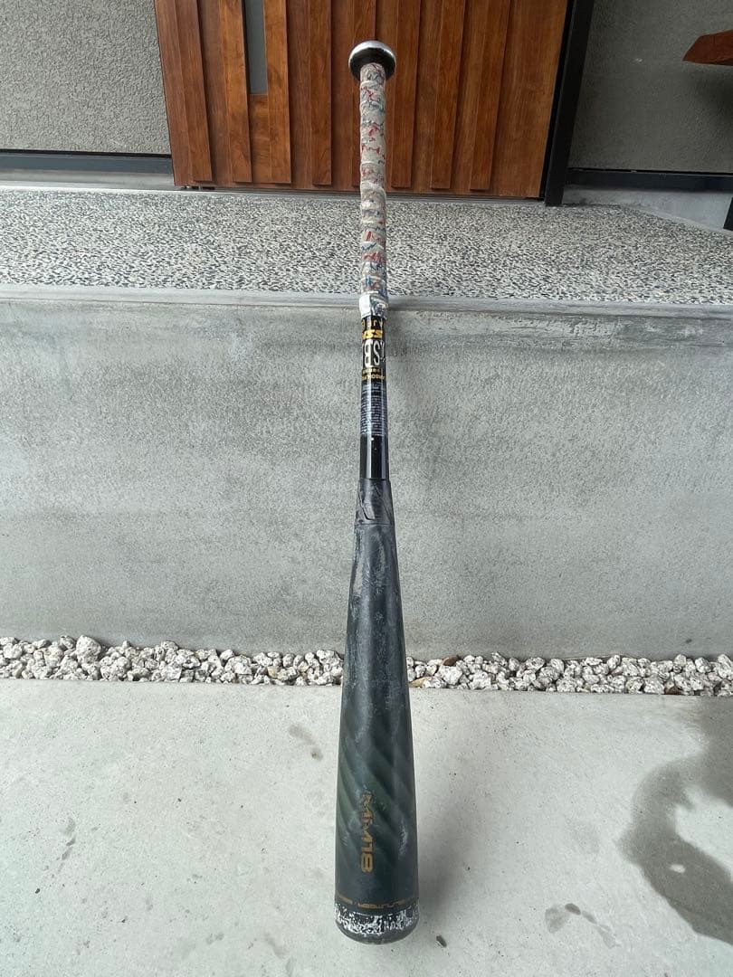 MM18 軟式野球バット 黒