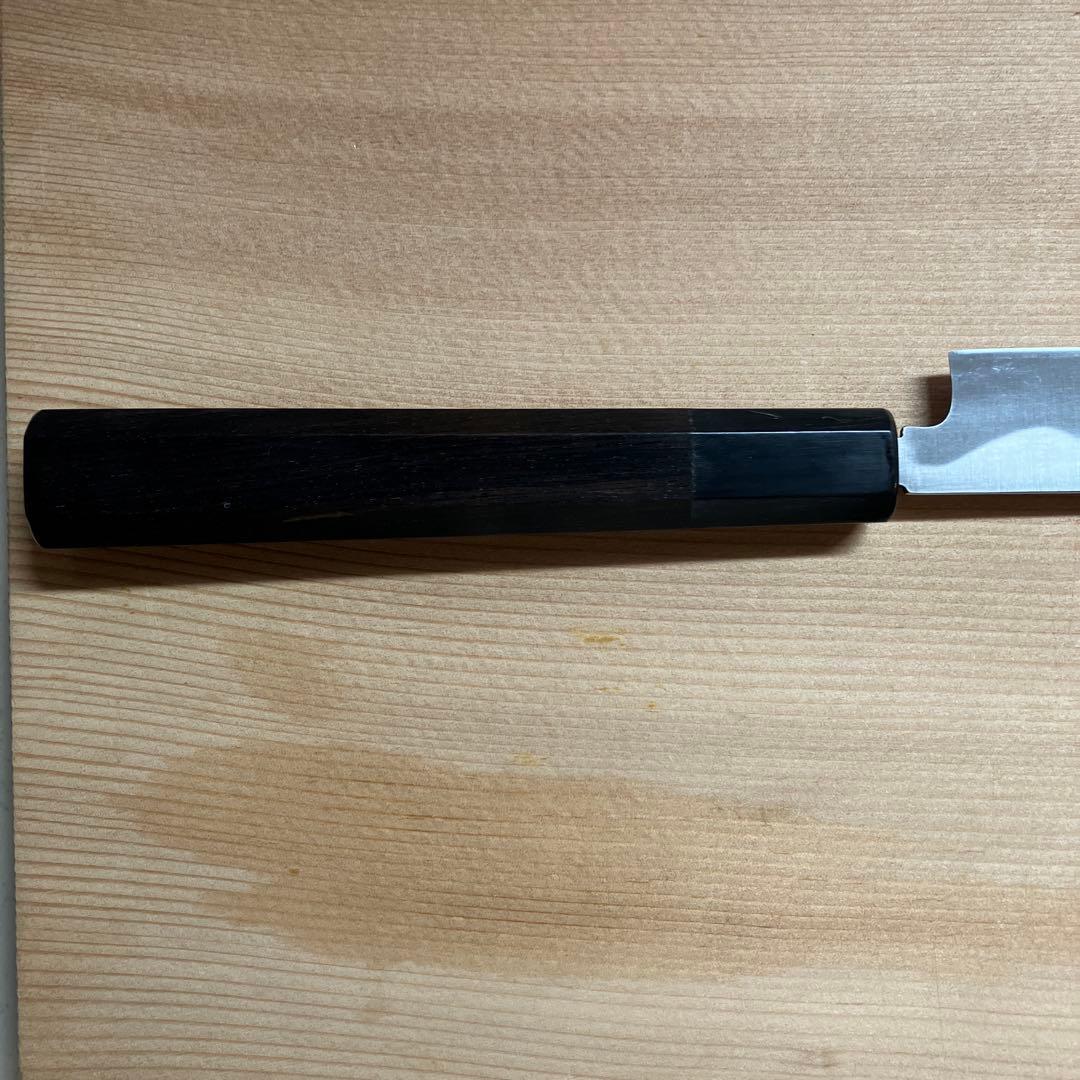 東源正虎？　フグ引き包丁　青鋼　天然砥石で本刃付け済み❗️
