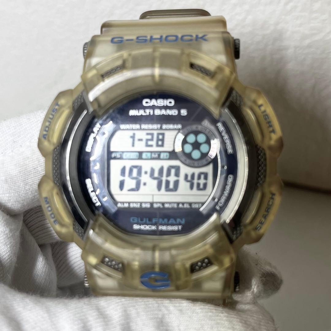 G-SHOCK GW-9101K クリア イルクジ ガルフマン 電波ソーラー