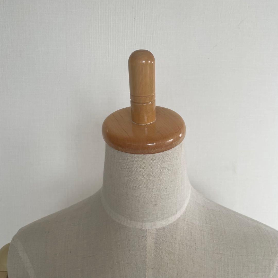 美品✨腕付き レディース トルソー 麻 猫脚パンツ可能　女性 アーム付きトルソー