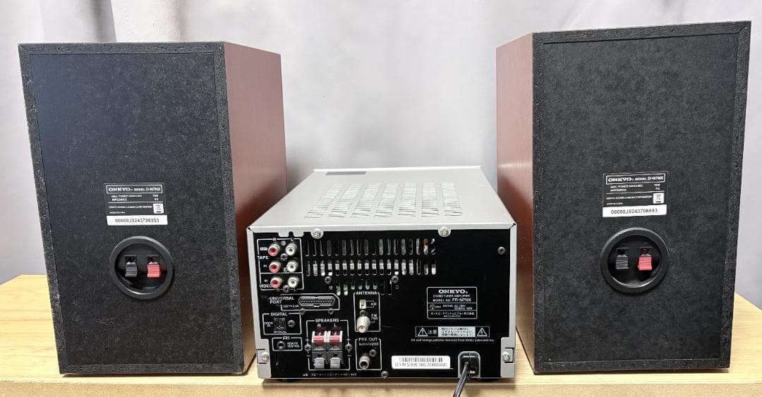 ONKYO FR-N7NX　スピーカーD-N7NX　リモコン　アンテナ　ケーブル