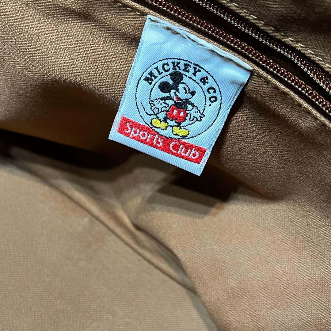 【レア】ディズニー　レトロミッキー　ゴブラン織りボストンバック