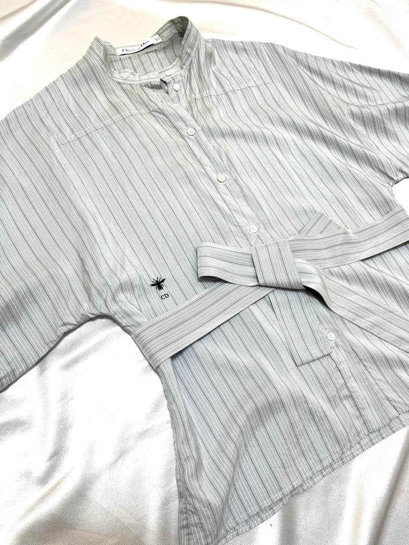 クリスチャンディオール ブラウス シャツ 蜂 刺繍