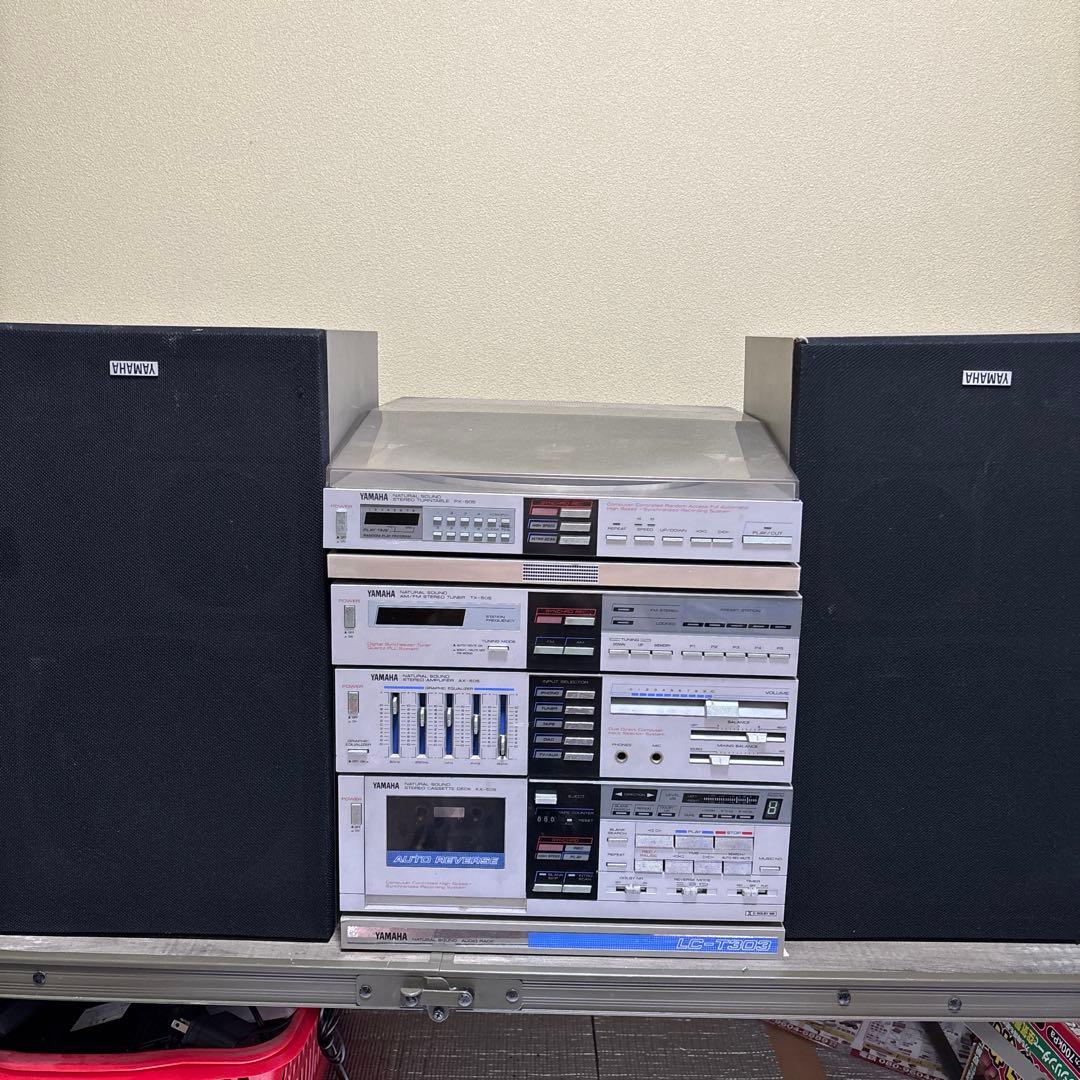 Yamaha カセットデッキ 2つのスピーカー動作確認済み