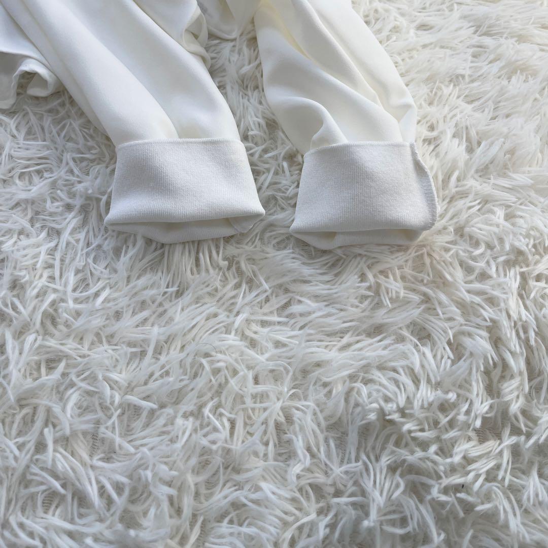 ◎ハッチマル◎専用 タグ付　ビアズリー ニットコンビドルマンブラウス　Fサイズ