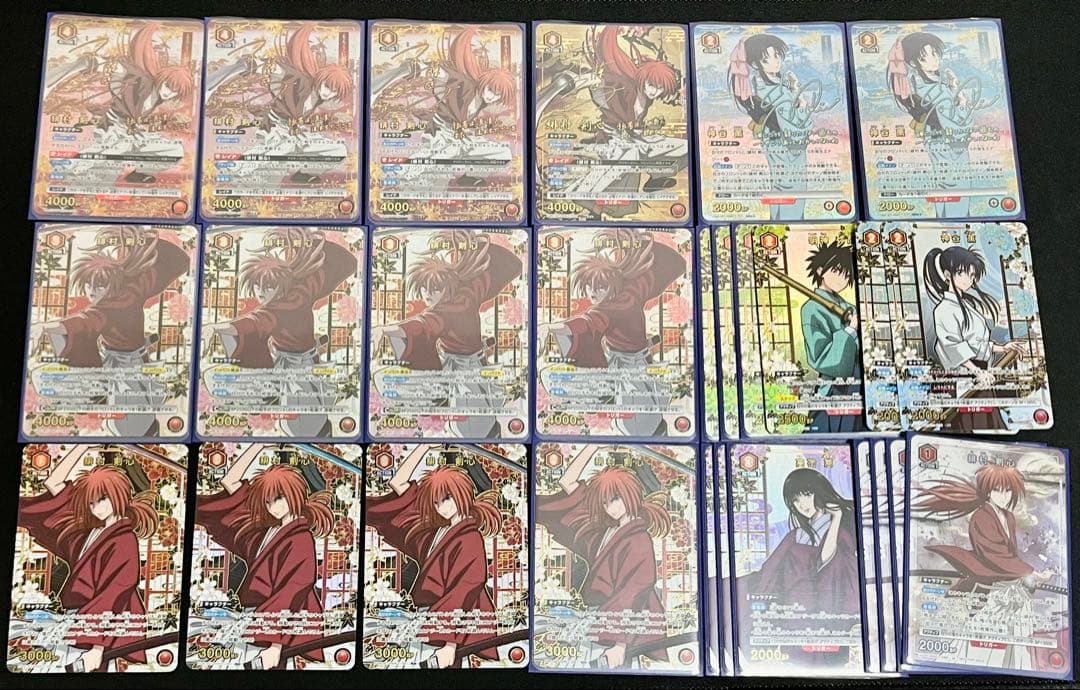 緋村剣心＆神谷薫フルパラデッキ るろ剣 価格内容相談歓迎