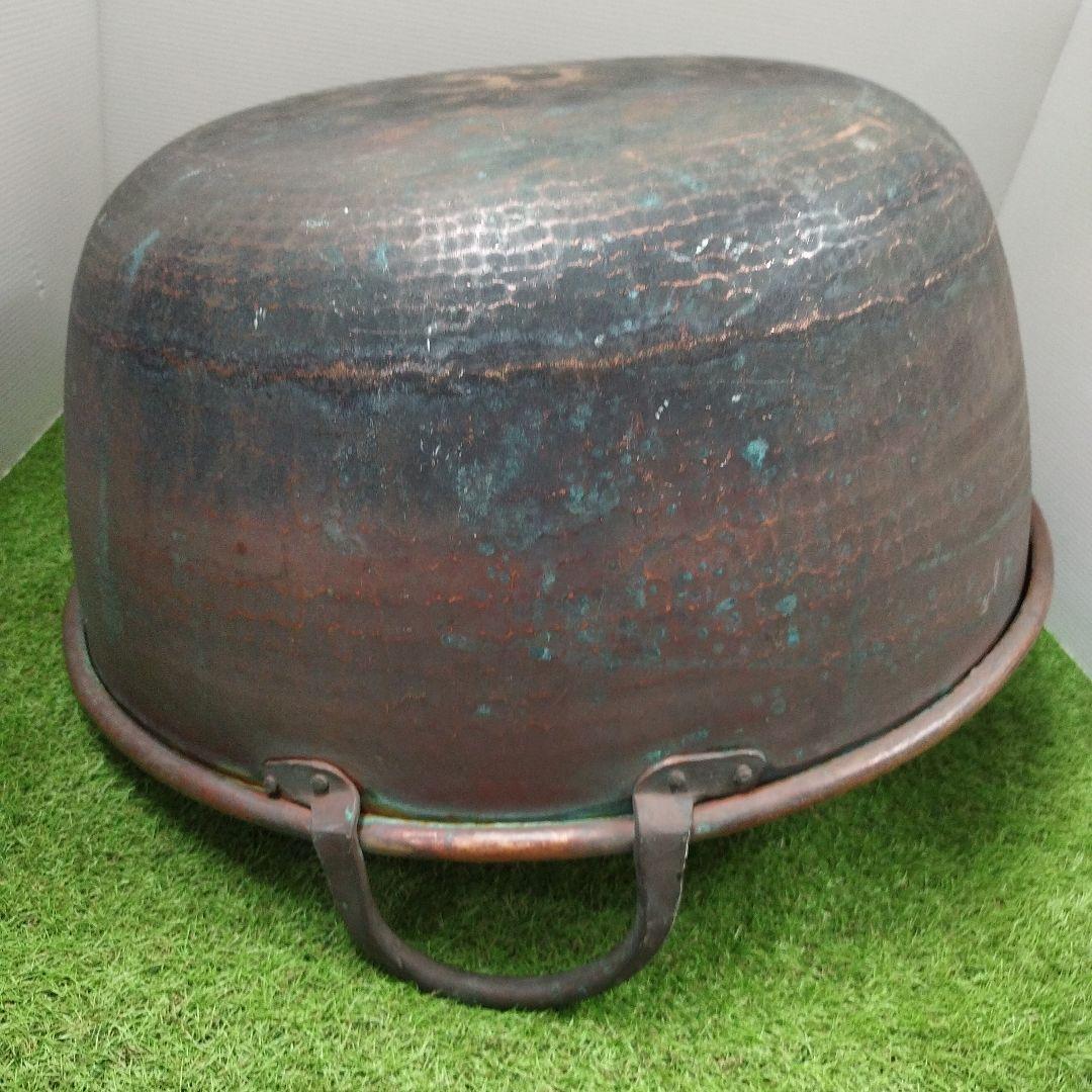 K*X様 銅鍋　銅製　大鍋　63.5cm✕29.5cm　アンティーク