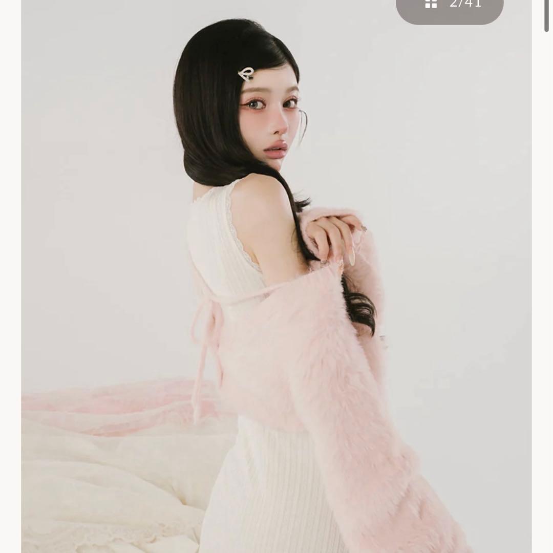 ダーリッチ ケーブルニットソーセットワンピース darich