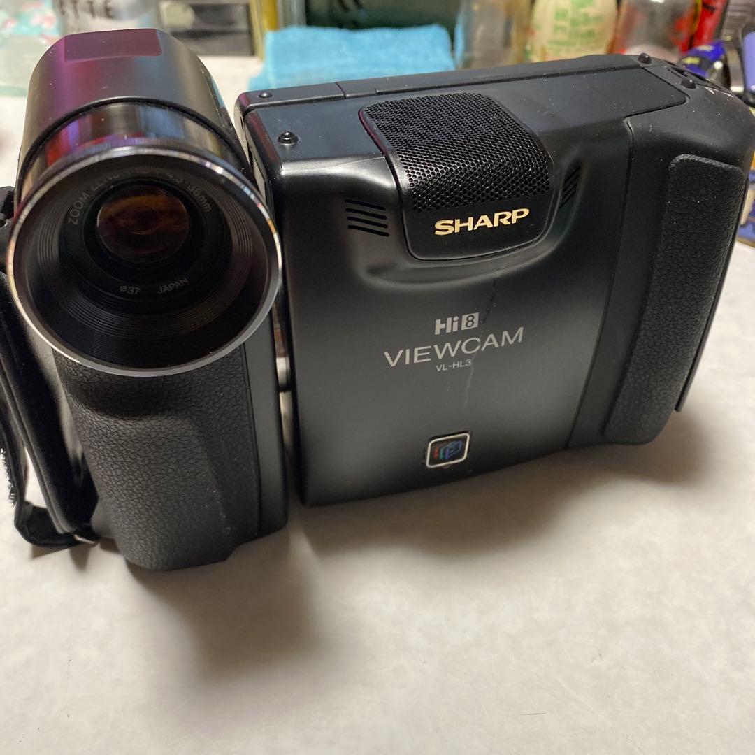 動作品　SHARP Hi8 ビデオカメラ　VL-HL3 ⑥