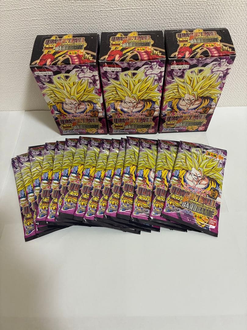 ドラゴンボールカードゲーム15パックのみ発送【BOX、空箱、ケース発送しません】
