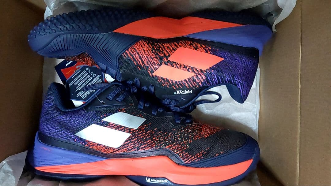 バボラ ジェットマッハ3 サンドグラス テニスシューズ 27cm 新品 送料無料