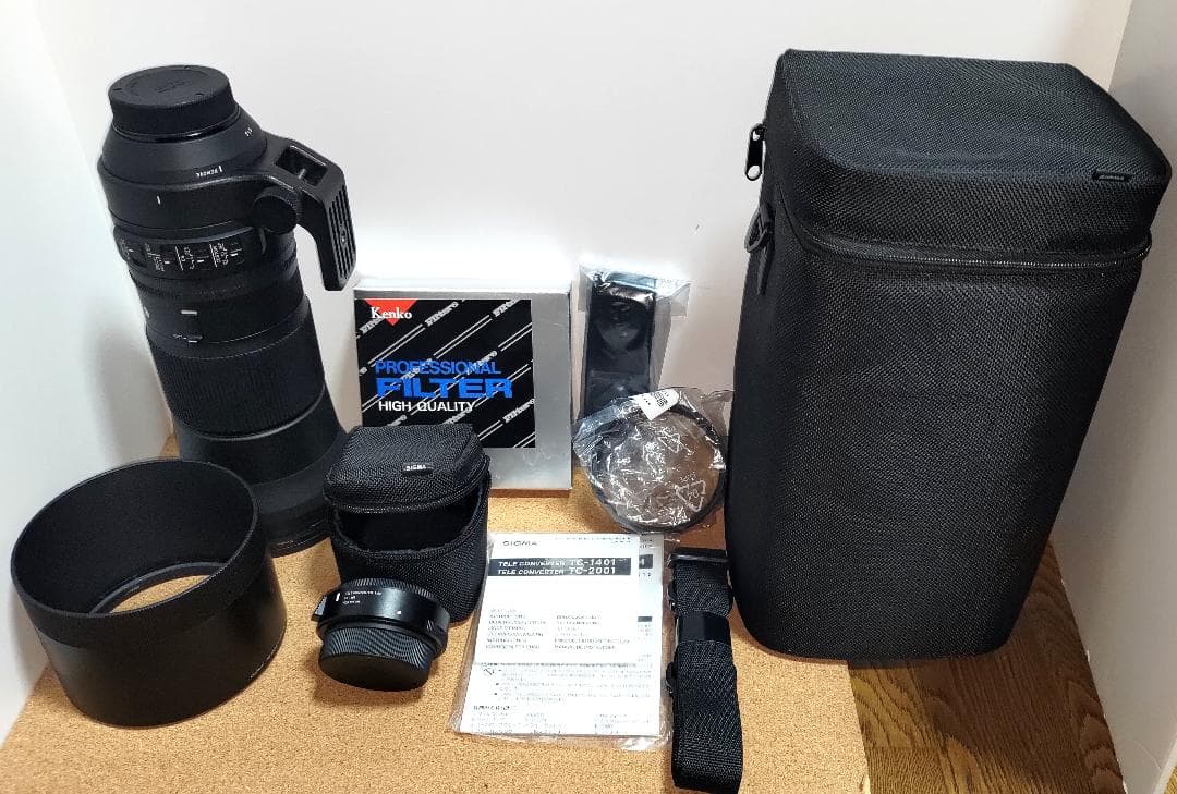 シグマレンズ150-600mmF5-6.3テレコンバーターセットニコンFマウント