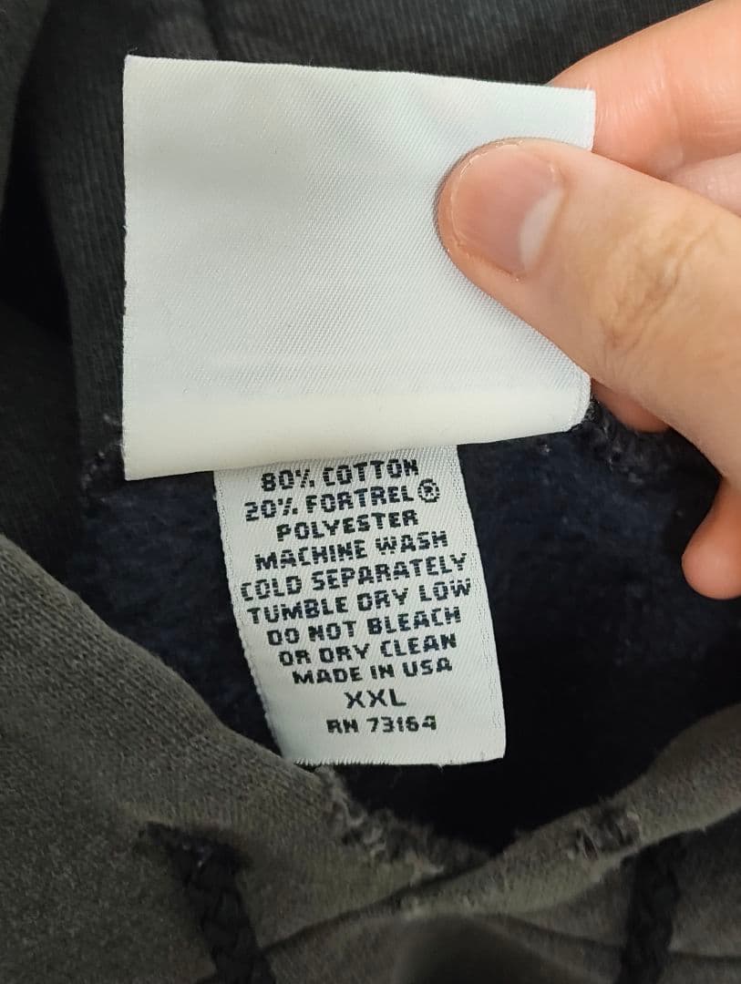 adidas オーバーサイズパーカー　黒　古着