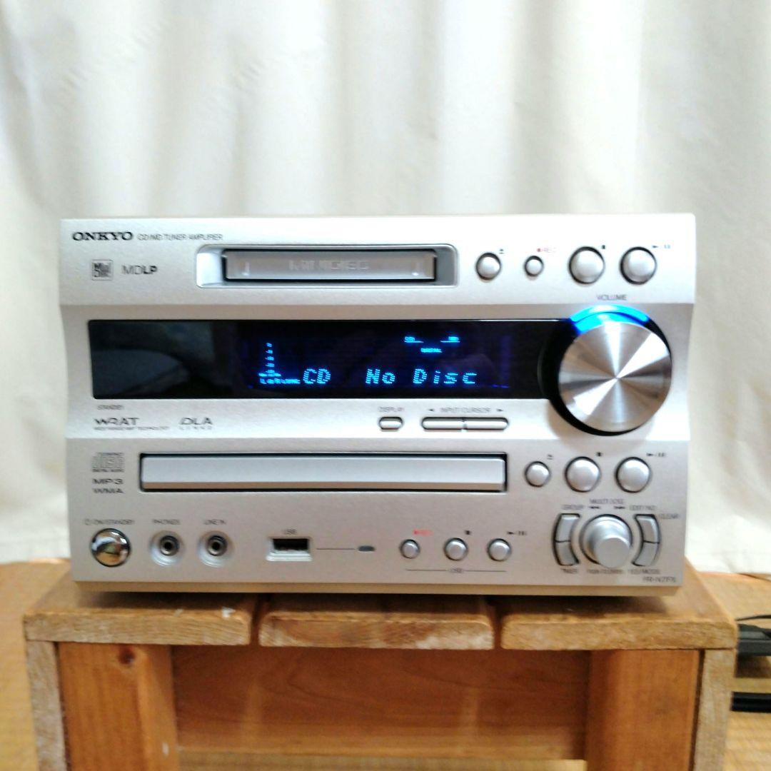 ONKYO CD/MDコンポ FR-N7FX センターユニット「 リモコン付」