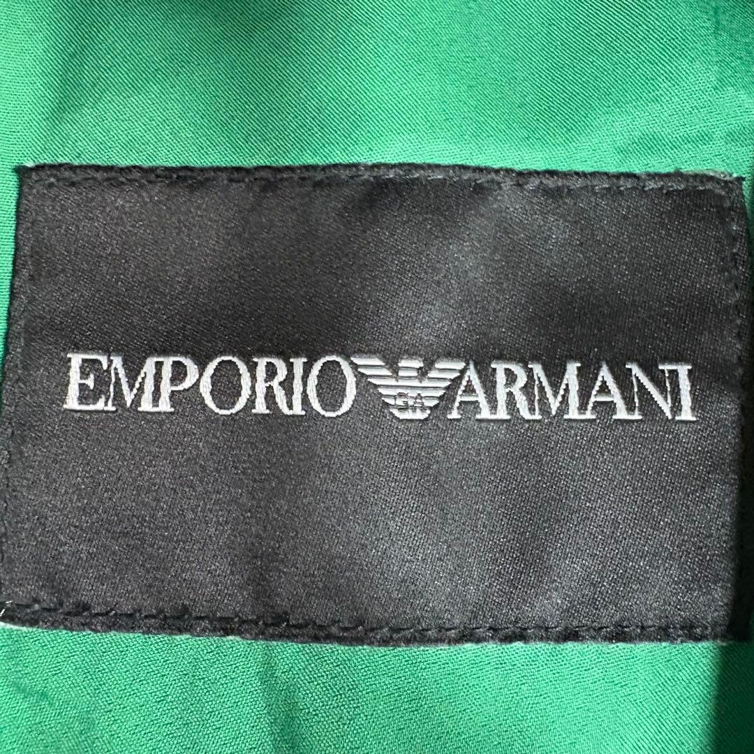 新品タグ付き ARMANI エンポリオアルマーニ ラムレザージャケット シングル
