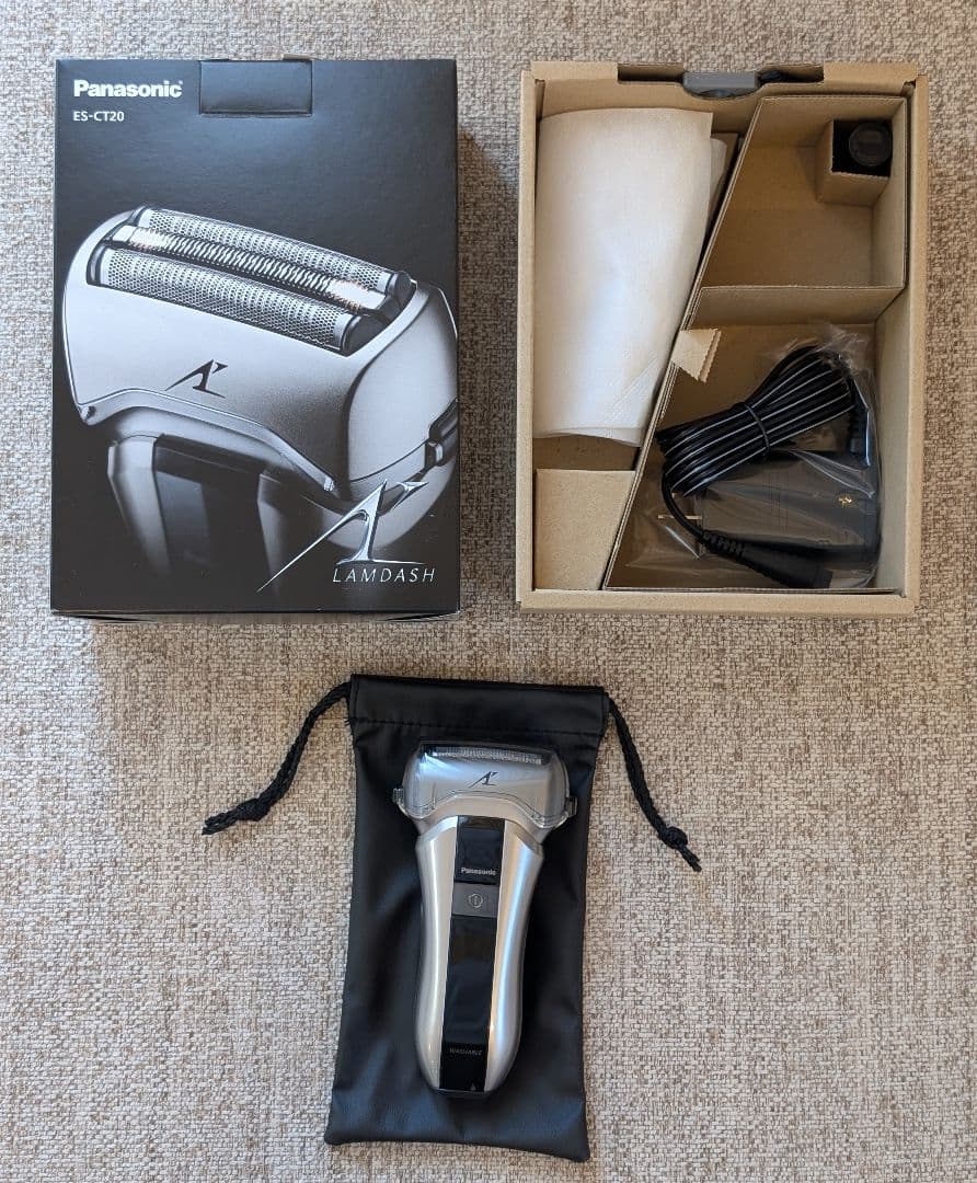 ラパン【極美品】使用時間5分のみ パナ ラムダッシュ ES-CT20-S
