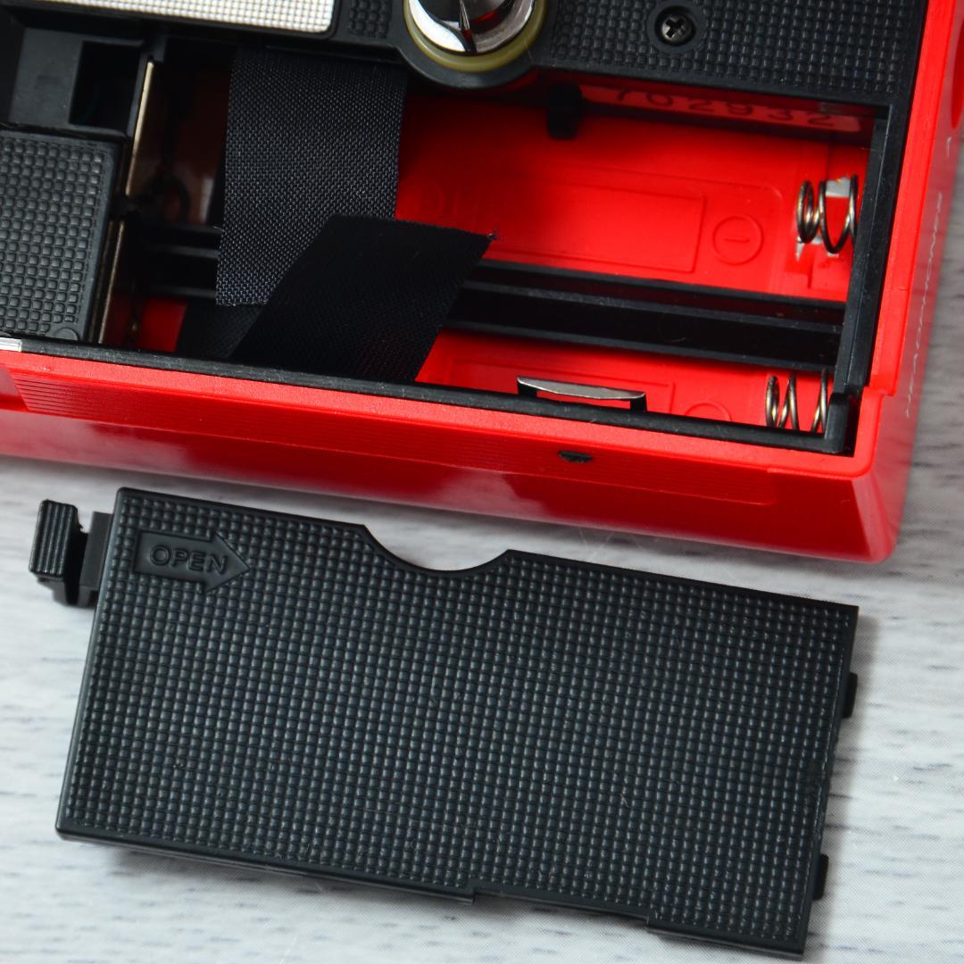 SONY WALKMAN WM-2 カセットウォークマン レッド 電池ボックス等