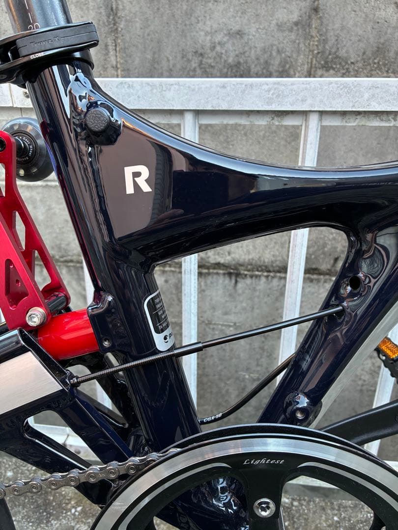 Birdy R 折りたたみ自転車 ブラック/シルバー