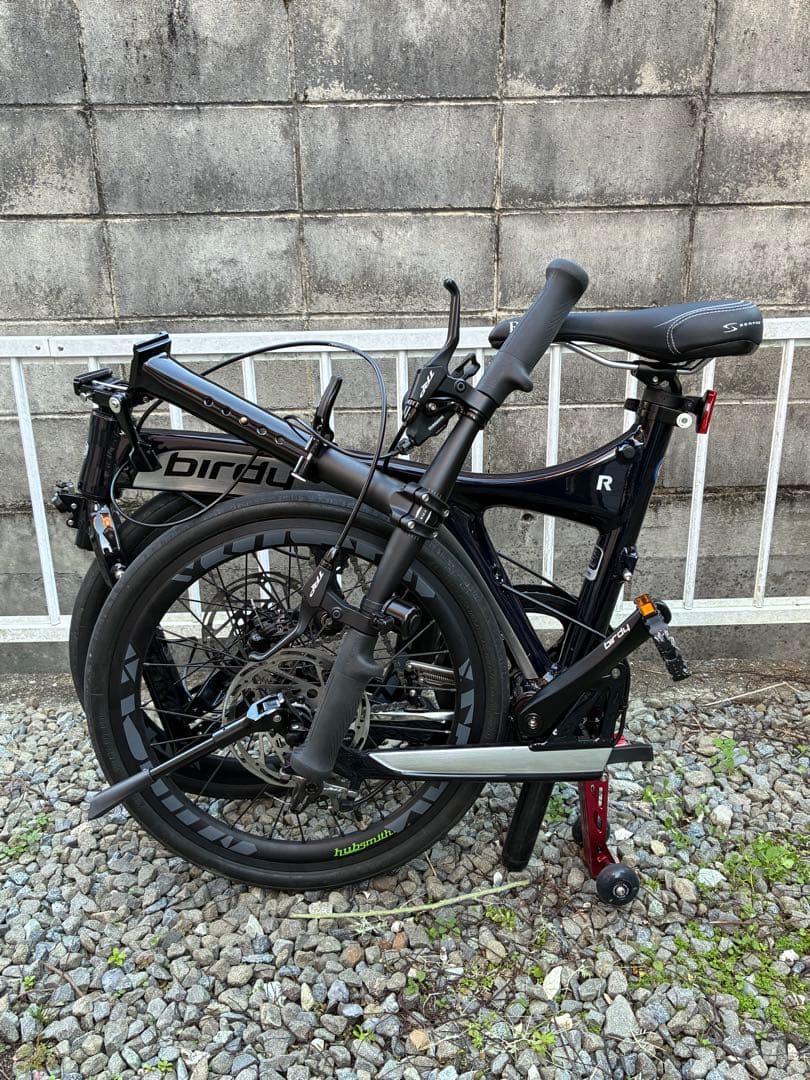 Birdy R 折りたたみ自転車 ブラック/シルバー