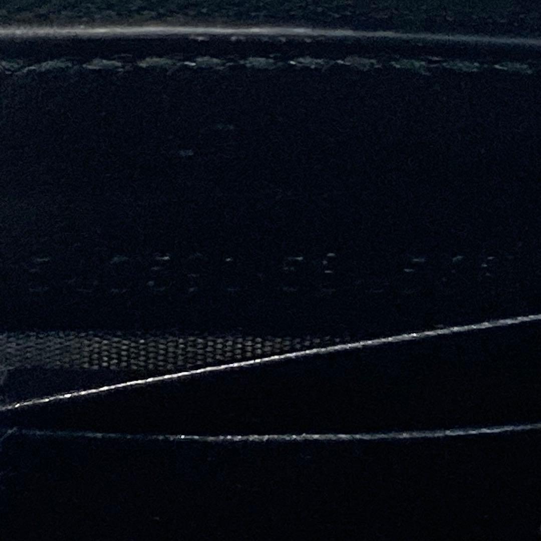 週末ラストセール　美品　GUCCI ロングウォレット　ラウンドファスナー　黒