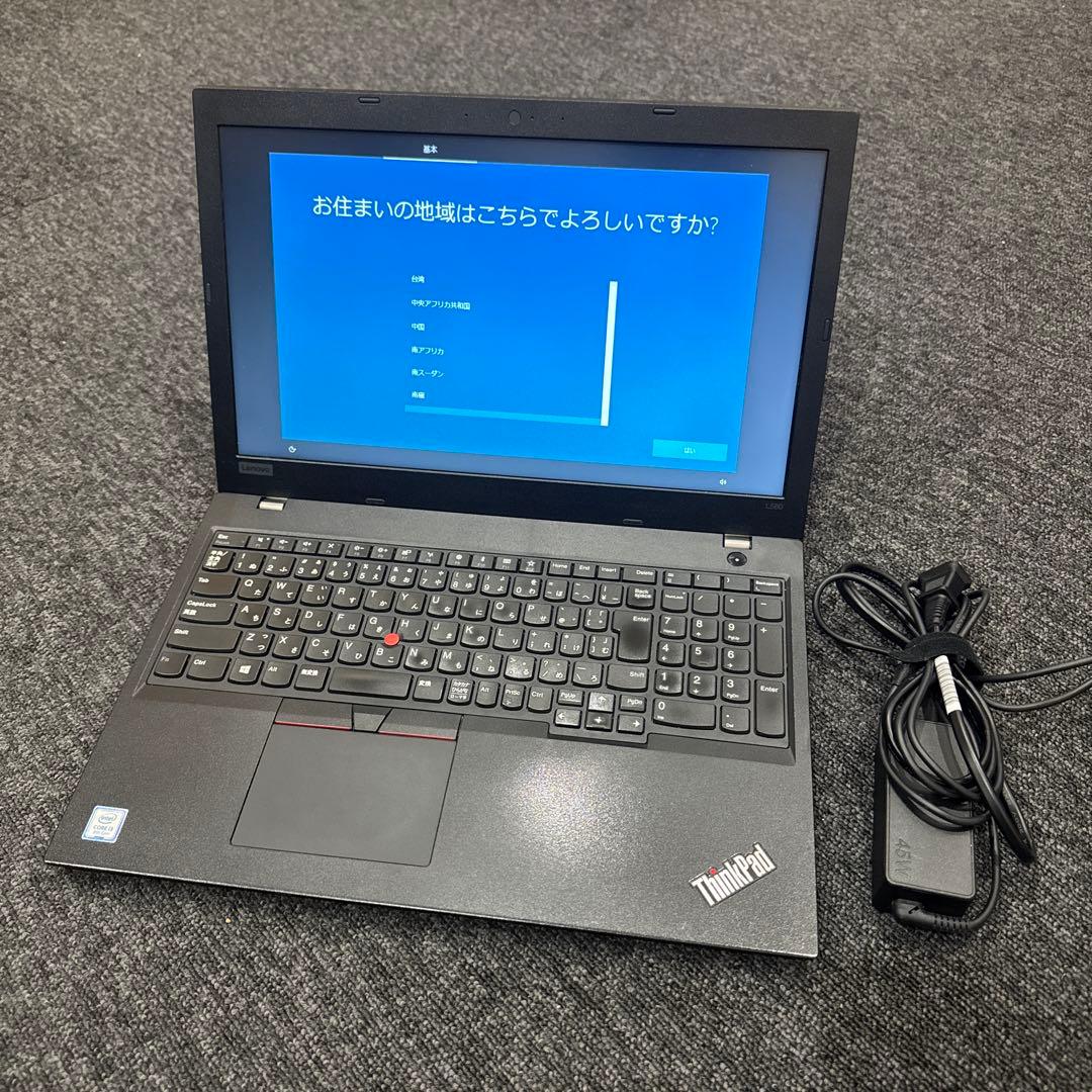 Windowsノート本体 ThinkPad L580 Windows 10 Intel i3