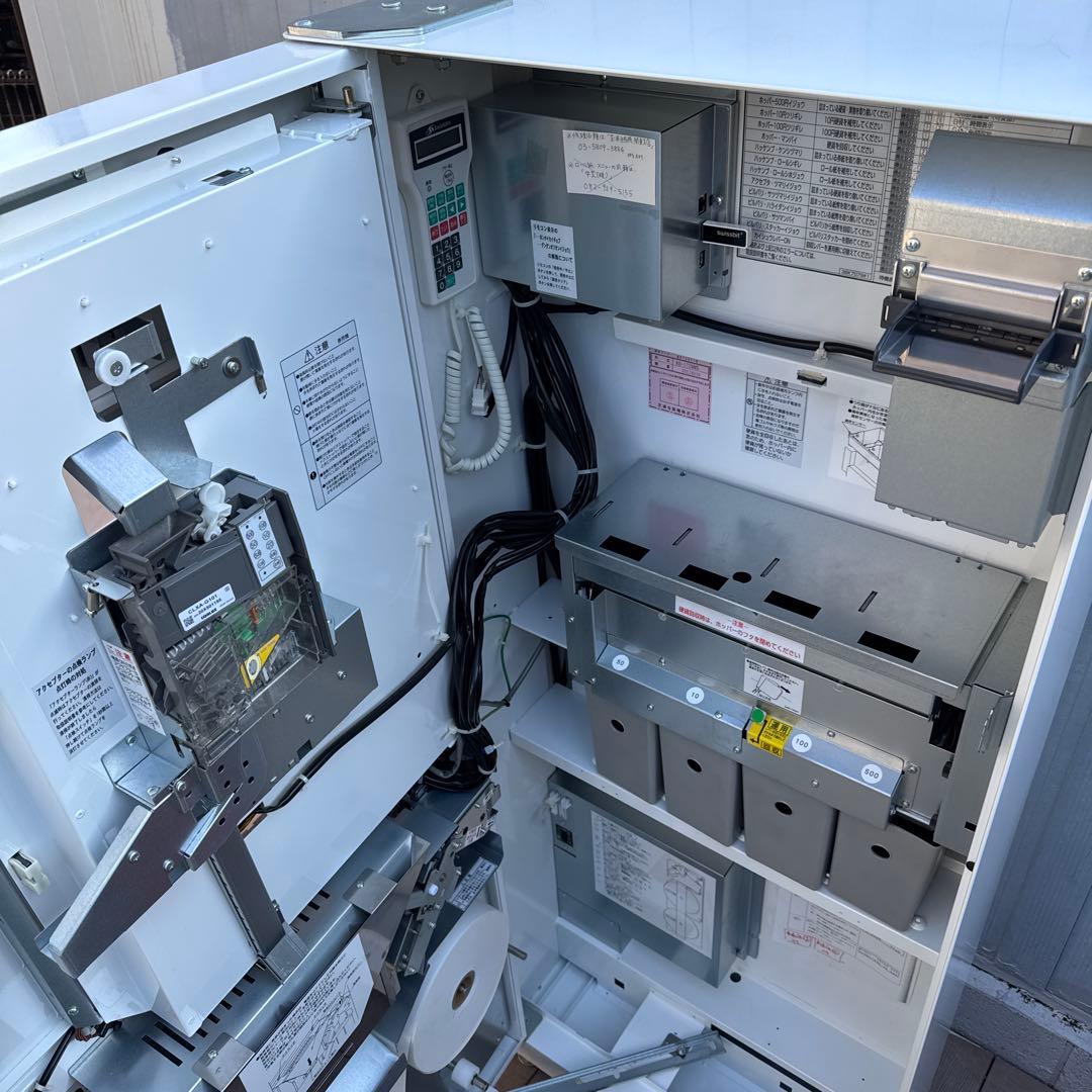 美品 2021年製 芝浦自販機 券売機 KB-172NNS 新紙幣新硬貨対応