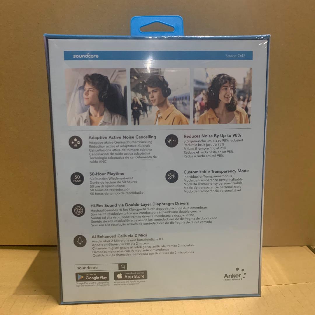 【新品未開封】Anker Soundcore Space Q45　ヘッドホン