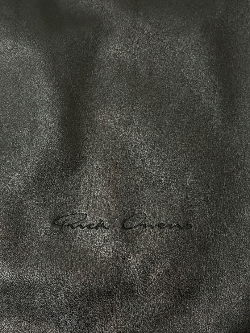 Rick Owens リックオウエンス　シグネチャー　レザートートバッグ
