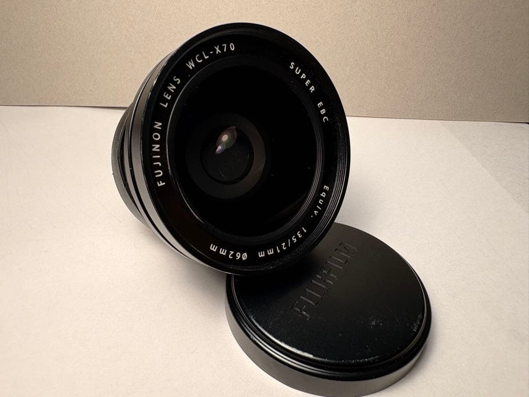 FUJIFILM X70 ブラック　動作品　【ワイコン付き】