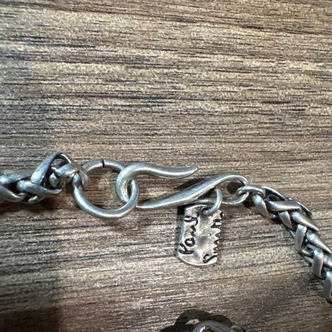 Paul Smith ほぼ未使用 シルバー編み込みブレスレット