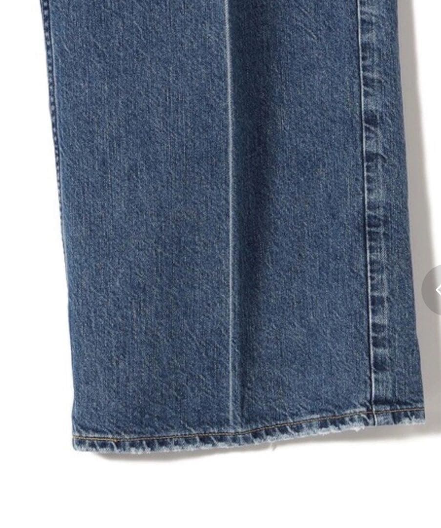 アッパーハイツ ワイド ストレート ハイウエスト デニム yanuk 24