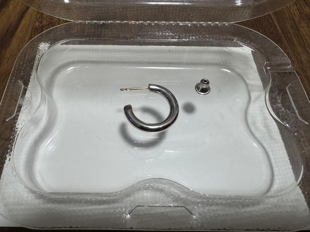 CAREERING PLACEBO 501 シルバー　ピアス(片耳用) 右耳