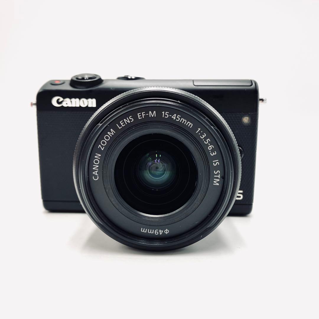 Canon EOS M100 ブラック　15-45mmレンズキット