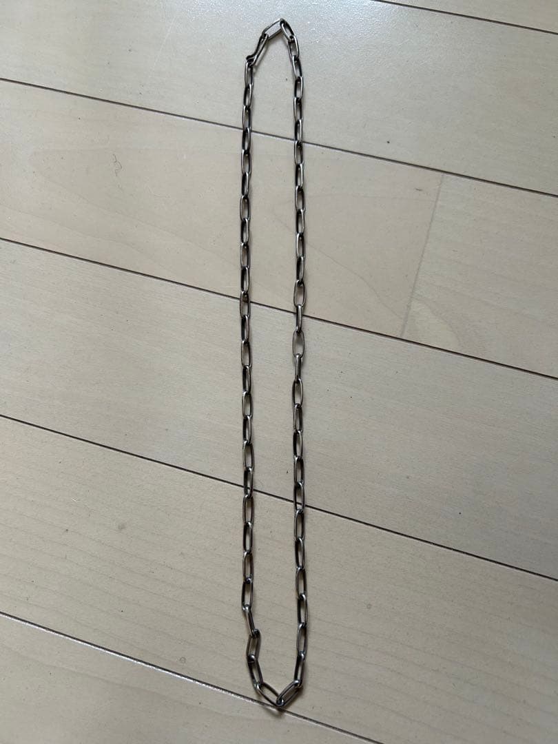 ナバホチェーン　ヴィンテージ インディアンジュエリー　ナバホ族　シルバー925