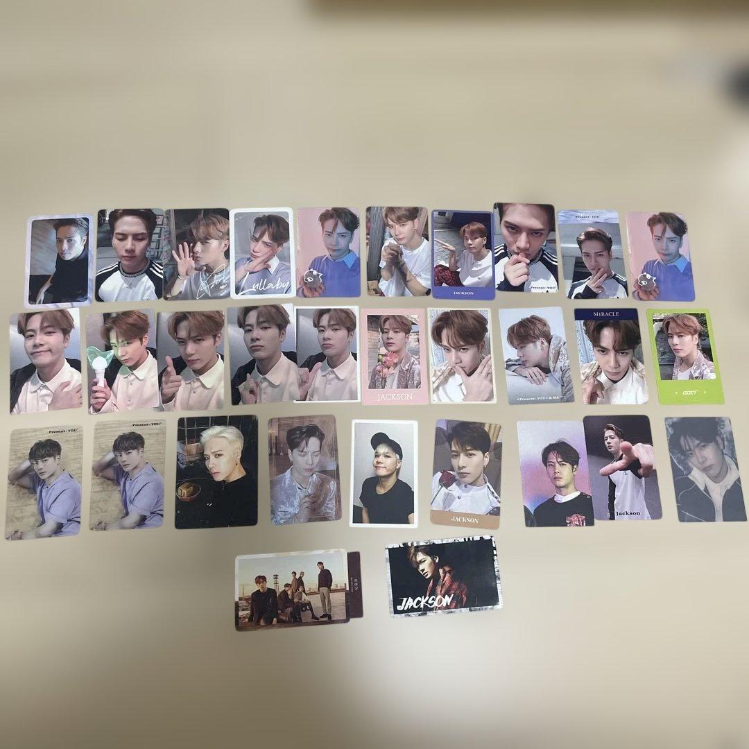 GOT7 JACKSON 公式トレカ まとめ売り