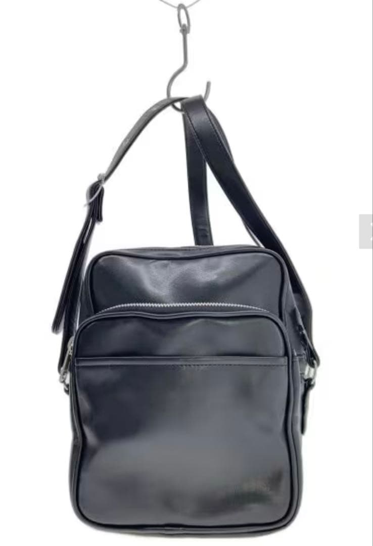 CDG ショルダーバッグ/フェイクレザー/BLK//