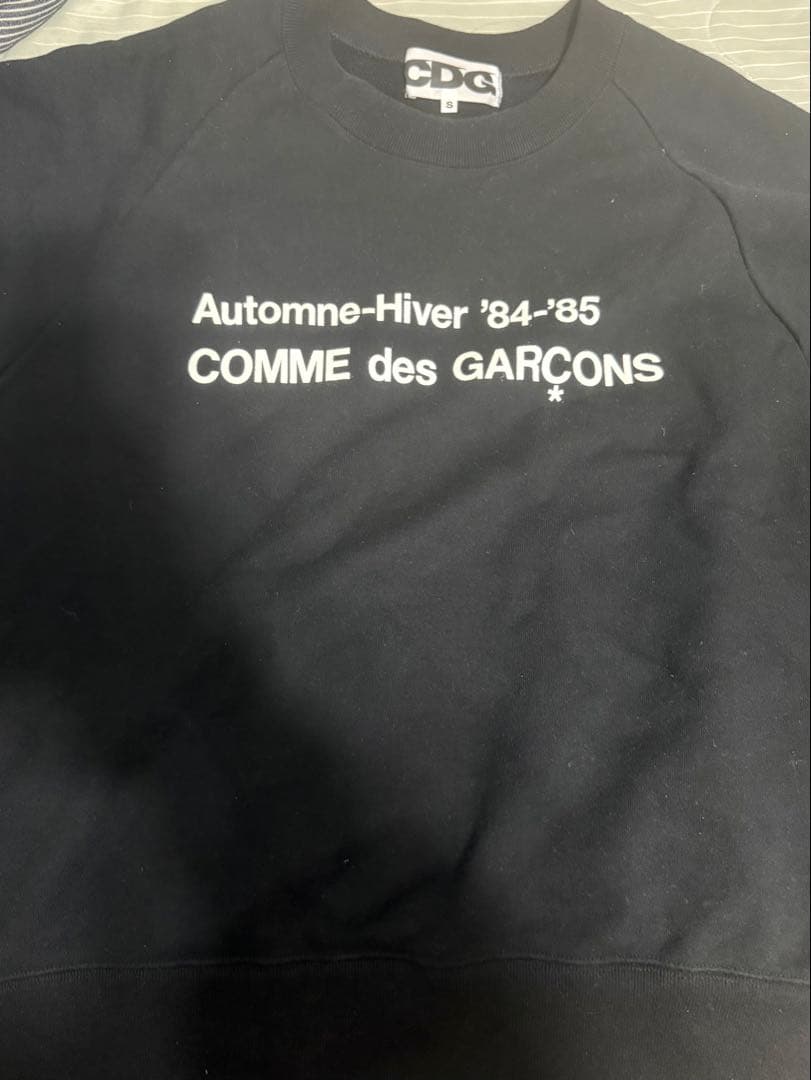 CDG大阪阪急百貨店限定ブラック スウェット S