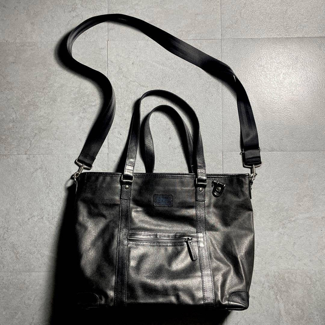 希少✨️ 森野帆布 トートバッグ 東急ハンズ限定デザイン ブラック×ブルー